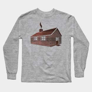 Log Cabin Long Sleeve T-Shirt